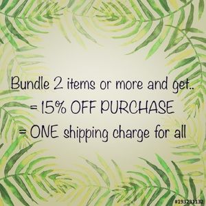 Bundle your items in my store and save MAJOR $$!!